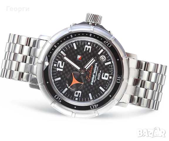 Часовник Восток Амфибия-Turbina.Нов, снимка 2 - Мъжки - 53192152