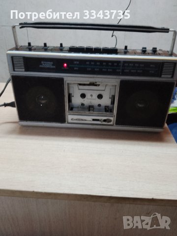 UHIVERSYM STEREO RADIO RECORDER, снимка 1 - Радиокасетофони, транзистори - 39330836
