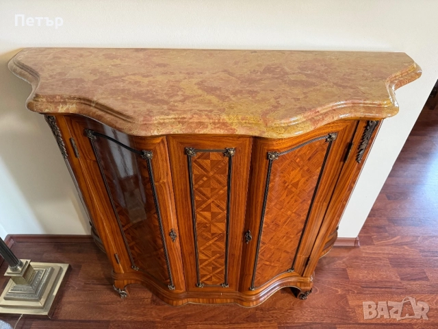 Италиански комод в стил LUI XV, снимка 10 - Антикварни и старинни предмети - 48941091