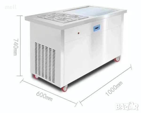 Машина за тайландски сладолед на плоча. Възможен лизинг. 