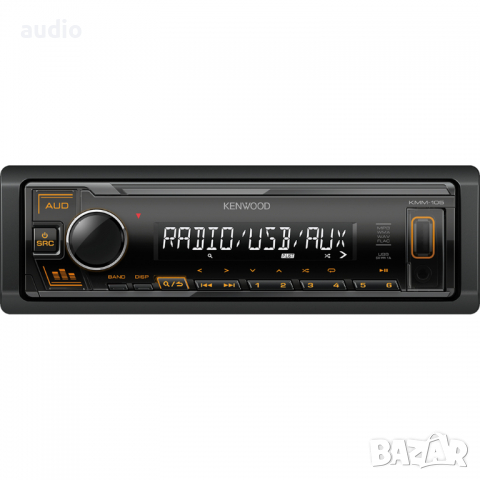 Авто Ресийвър KENWOOD KMM-105AY 4 X 50 W, USB, снимка 1