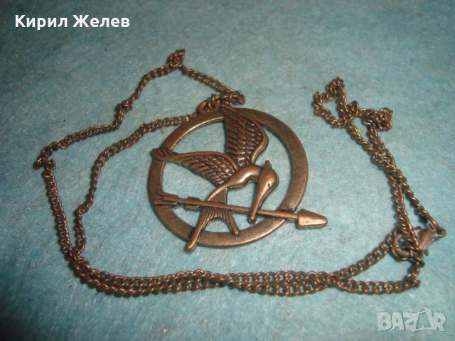 ФИГУРАЛЕН НЕО - ГОТИКА МЕСИНГОВ АРТ МЕДАЛЬОН с ВЕРИЖКА 25187, снимка 5 - Колиета, медальони, синджири - 35364000