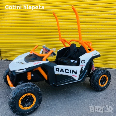 Двуместен акумулаторен джип UTV RACING 4X4 24V, снимка 10 - Детски велосипеди, триколки и коли - 50848667