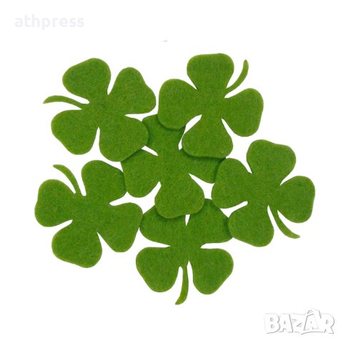 Фигурка от филц 2 мм Детелина, различни цветове и размери, снимка 4 - Други - 43058687