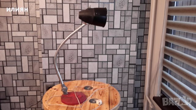 Метална Руска настолна лампа има лека забележка , снимка 11 - Настолни лампи - 37099454