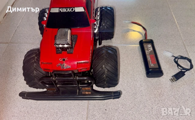 Радиоуправляема кола Nikko High Roller – колекционерски модел Monster Truck, снимка 2 - Коли, камиони, мотори, писти - 51404565