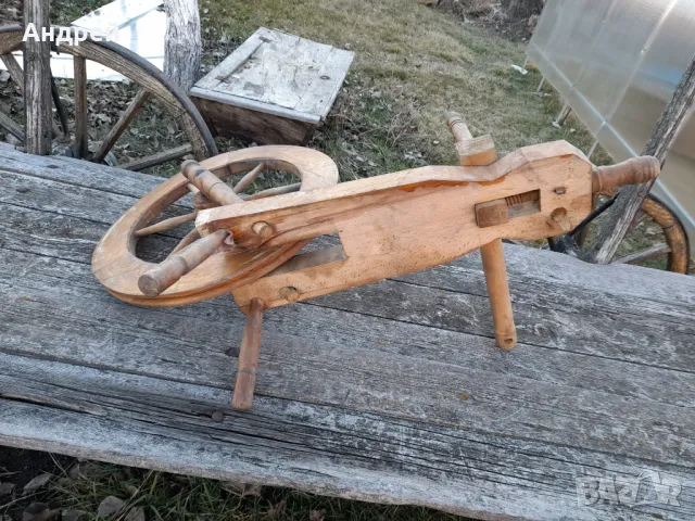 Старинен чекрък #2, снимка 5 - Антикварни и старинни предмети - 49532604