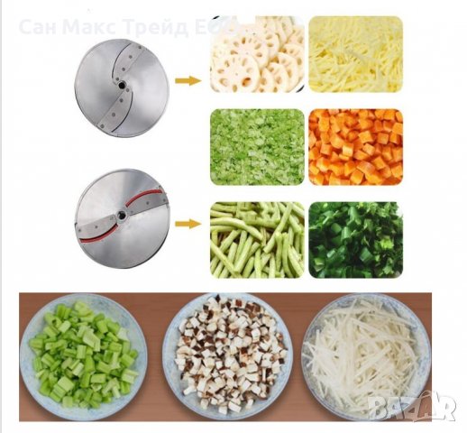 Многофункционална машина за рязане на зеленчуци / Multi Vegetable Cutting Machine, снимка 2 - Други машини и части - 39858925