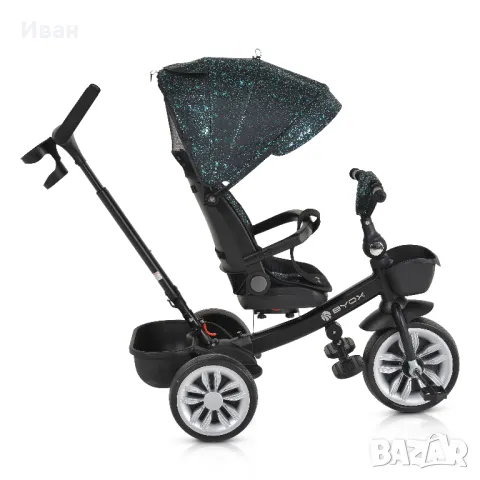 ТОП ЦЕНА!НОВО!Детска триколка Byox Space с регулируема облегалка,EVA гуми, снимка 16 - Детски велосипеди, триколки и коли - 49179371