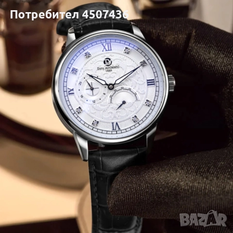 Автоматичен механичен часовник Дани 1989,Водоустойчив, снимка 6 - Мъжки - 52769631
