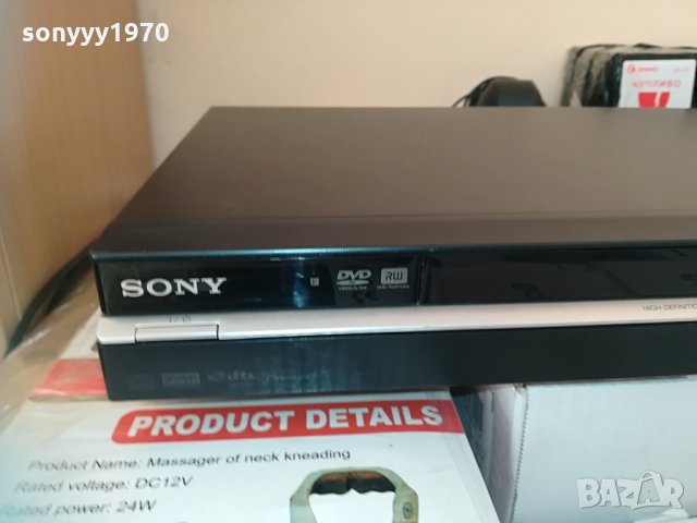 sony rdr-hx680 dvd recorder hdd/dvd/usb/hdmi 1204211813, снимка 2 - Плейъри, домашно кино, прожектори - 32521534
