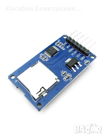 Arduino RPi microSD Модул за четене на Micro SD карти, снимка 2 - Друга електроника - 43534906