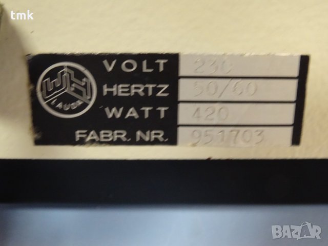уред за анализ по метода на PENSKY-MARTENS, Semi-Automatic Herzog, снимка 5 - Други машини и части - 33380315