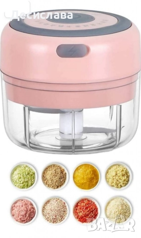 Мини електрически чопър с две остриета 