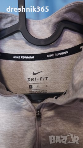 NIKE Dri-Fit Running Блуза/Дамска L, снимка 3 - Спортни дрехи, екипи - 43178851