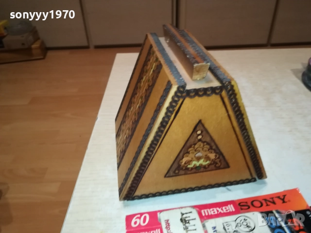 ЦИГАРЕТНИК ОТ СОЦА-ДЪРВЕНА КУТИЯ 2410251746, снимка 6 - Антикварни и старинни предмети - 52169935