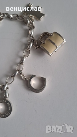 Сребърна гривна-Томас Сабо, снимка 3 - Колиета, медальони, синджири - 52921479
