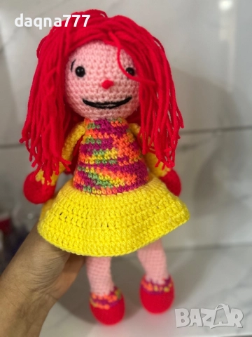 Плетена кукла Германия, снимка 10 - Кукли - 52256444