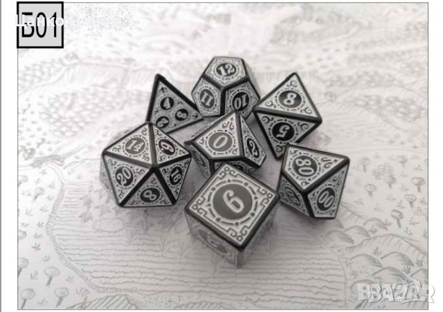 Комплект Зарове; Dungeons and Dragons; D&D; 1d20;, снимка 6 - Настолни игри - 34424341
