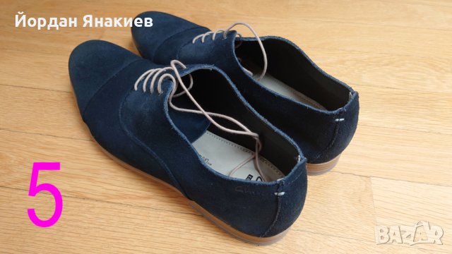 Мъжки обувки Кларкс 47 номер, Clarks 12 UK, снимка 8 - Спортно елегантни обувки - 43563695