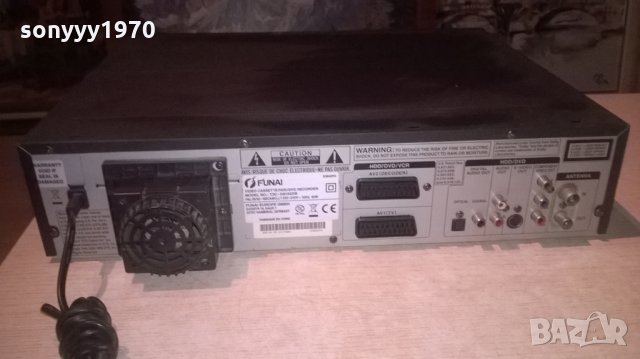 funai t3c-d8182db-dvd/hdd/video 6head hi-fi-внос швеицария, снимка 15 - Плейъри, домашно кино, прожектори - 27044955