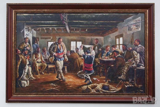 Ръченицата, Иван Мърквичка, картина, снимка 1