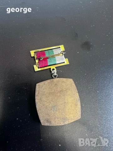 Стар медал орден - 100 години организирано ловно движение в България, снимка 2 - Антикварни и старинни предмети - 53457278