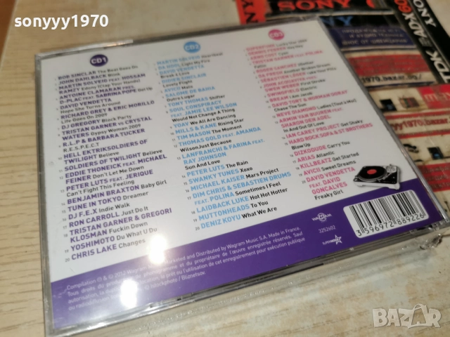 DANCEFLOOR 3CD-ВНОС FRANCE-3 ДИСКА ЗА 45ЛВ КОЛЕДНО 1812252323, снимка 4 - CD дискове - 52842731