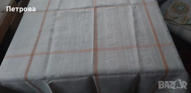 Ленена покривка за маса, нова, снимка 4 - Покривки за маси - 48500927