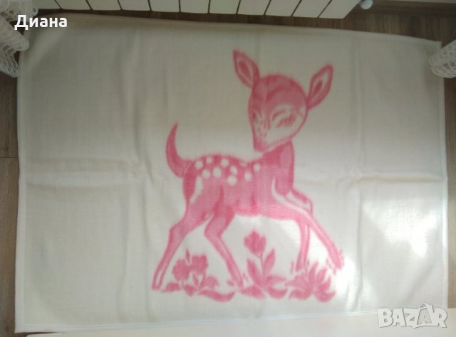 Детско вълнено одеяло