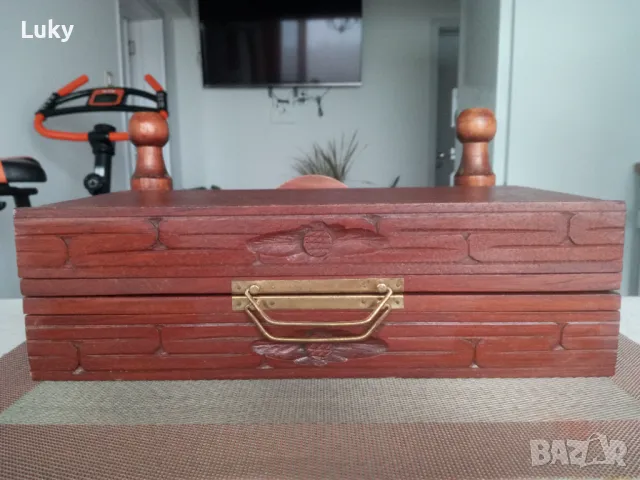 Старинен,колекционерски шах., снимка 2 - Колекции - 48230576