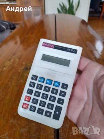 Стар калкулатор Casio HL 812, снимка 2 - Други ценни предмети - 40802317