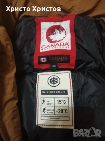 Мъжка зимна шуба CANADA WEATHER GEAR Размер L, снимка 6 - Якета - 52801481