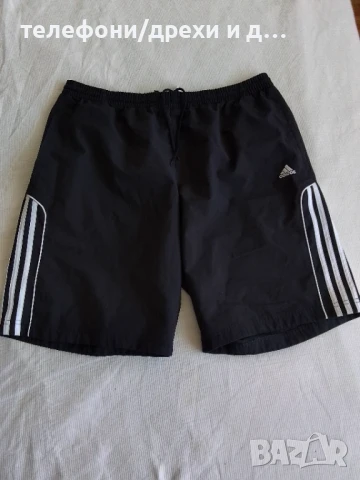 Черни шорти Adidas ((XXL), снимка 2 - Спортни дрехи, екипи - 51080161