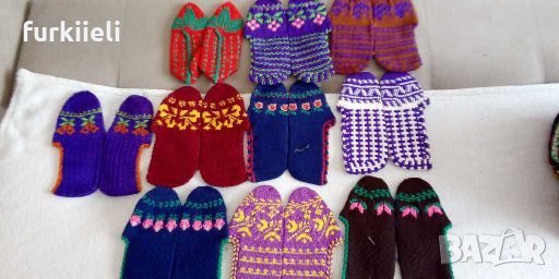 Нови ръчно плетени терлици