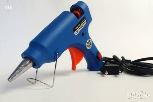Професионален пистолет за топло лепене със силикон, снимка 3 - Други инструменти - 27521915