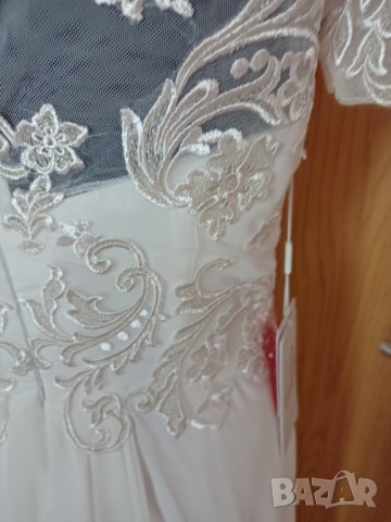 Нова булчинска рокля 40 М/L, снимка 3 - Сватбени рокли - 40451997