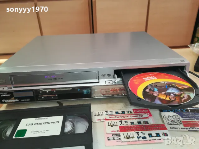 PANASONIC DMR-EH80V RECORDER HDD/DVD/VIDEO/SD CARD-ВНОС GERMANY 3012241637, снимка 3 - Плейъри, домашно кино, прожектори - 48499339