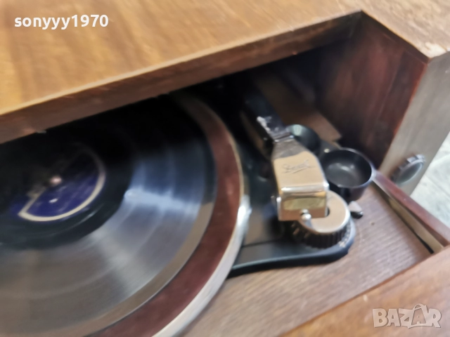 GRAWOR. 'Berlin SW68', pladespiller, Tyskland, ca. 1939/1940. SWISS 1412250904, снимка 8 - Грамофони - 52787576