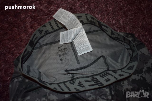 Nike Training Hypercool Compression Tights In Grey Sz L, снимка 8 - Спортни дрехи, екипи - 32574566