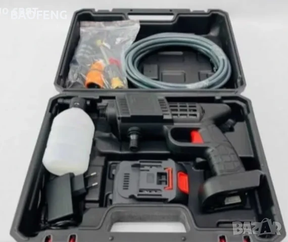 ТОП ЦЕНА 6000mah 48V 2 батерии АКУМУЛАТОРНА ВОДОСТРУЙКА за кола дом градина 30 bar, снимка 13 - Аксесоари и консумативи - 50575034