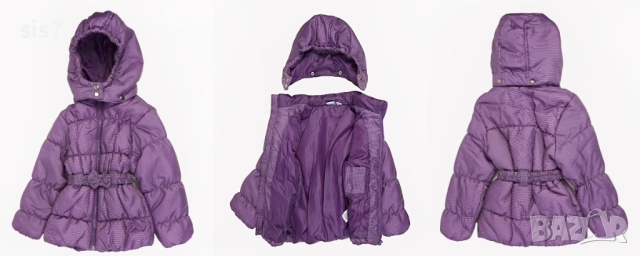 ново зимно яке за момиченце внос от Англия за 20лв.