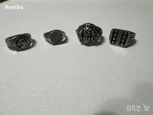 Мъжки сребърни пръстени