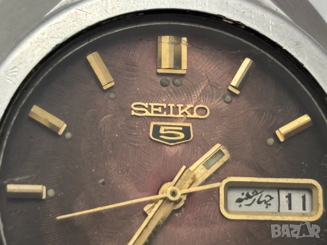 Колекционерски! Seiko 5 DX (Deluxe) Automatic 23 камъка (Jewels), снимка 5 - Антикварни и старинни предмети - 53442188