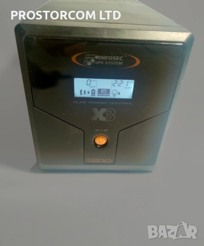 UPS Infosec X3 1200/600W, цената е с вкл. ДДС, гаранция