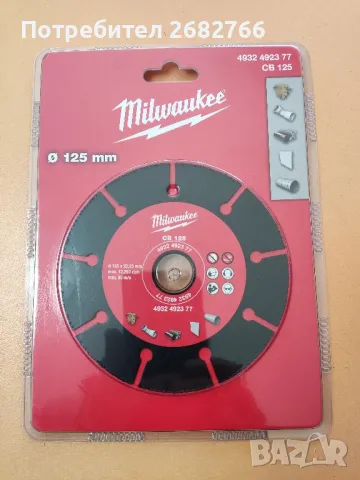 карбиден диск milwaukee