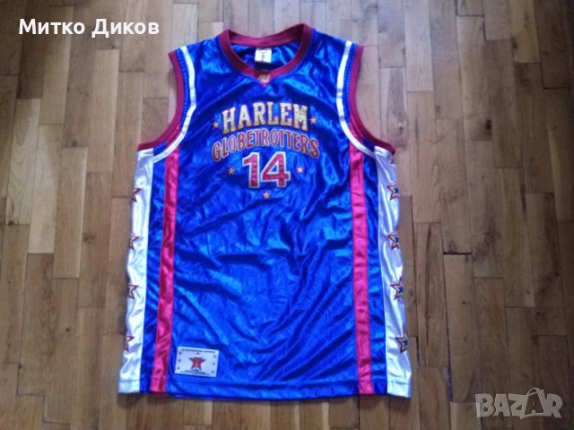 Harlem Globetrotters баскетболна тениска #14 Chris Handles размер С, снимка 1 - Баскетбол - 37318234