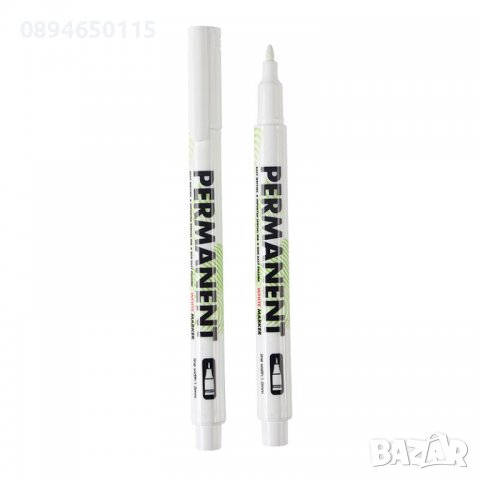 Бял перманентен маркер 1.0мм или автоматичен молив 1.0мм пиромолив , снимка 6 - Ученически пособия, канцеларски материали - 37034986