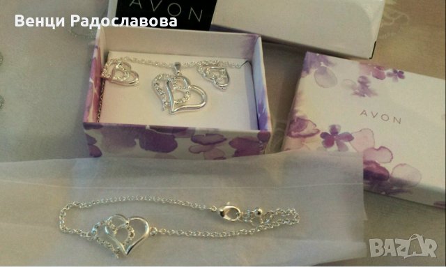Романтичен подаръчен комплект Nettie, нов!, снимка 3 - Бижутерийни комплекти - 20679806