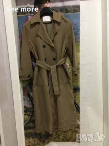 ZARA елегантен тренч XS